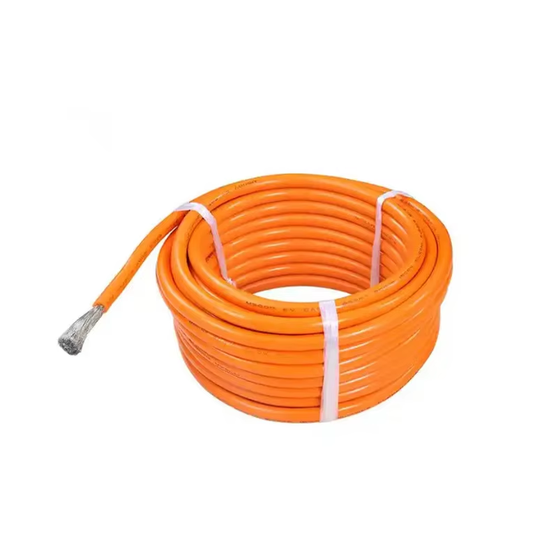 High voltage energy storage EV line Automotive new energy line silicone rubber cable 200 degrees