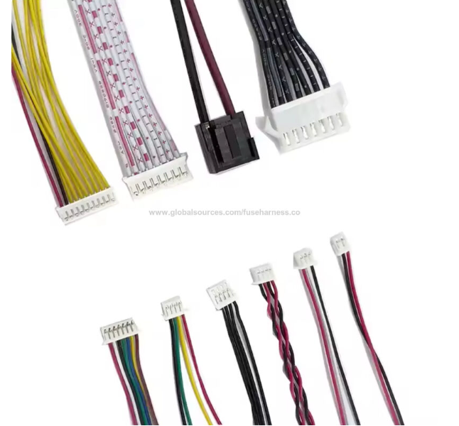 Washing machine printer appliance Terminal Wire Single Head Dual Row Head 2 to 12 pin Wire harness